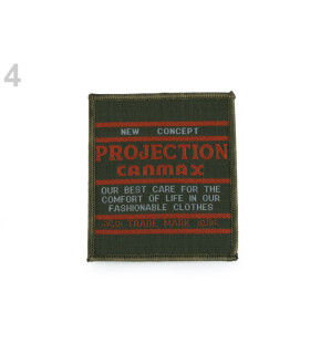 Mix Embroidered Thermo-adhesive Aplications Green