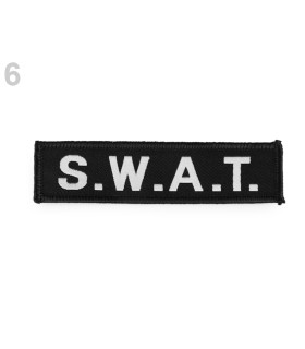 Mix Embroidered Thermo-adhesive Aplications Black