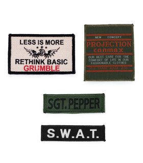 MIX EMBROIDERED THERMO-ADHESIVE APLICATIONS