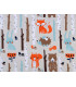 TELA DE ALGODÓN 100% CON MOTIVOS INFANTILES 1,60 X 1 M