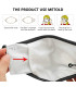 Filtro de protecção de carbono activo PM2,5