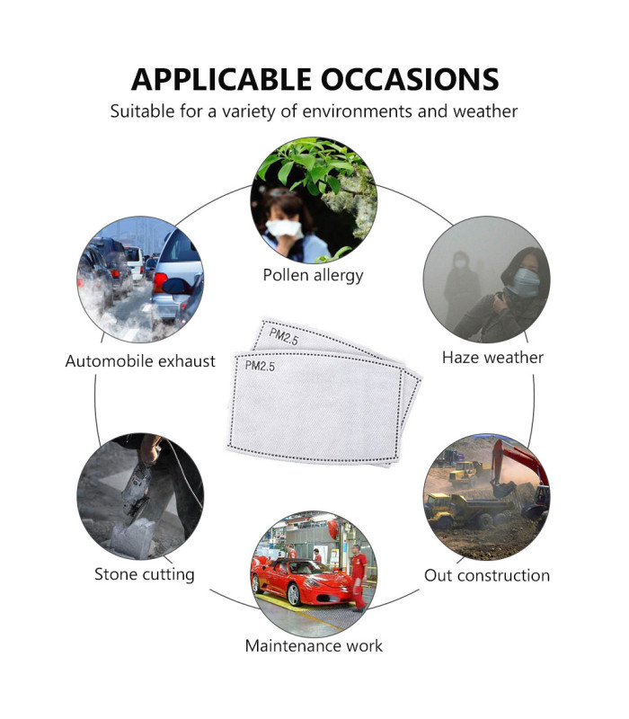 Active carbon protection filter PM2.5