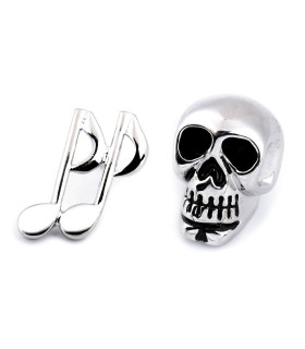 Pin Decorativo 3d Calavera/notas Musicales - bolsos - bolsos - bolsos - bolsos - accesorios - accesorios - accesorios - accesorios - accesorios - acce