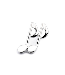 Pin decorativo 3D Calavera/Notas Musicales
