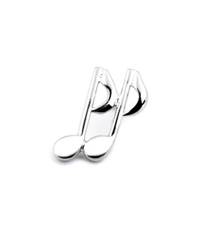 Pin Decorativo 3d Calavera/notas Musicales S/ Foto - accesorios para bolsos