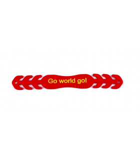 Accesorio Salvaorejas / Go World Go! Rojo - cordones
