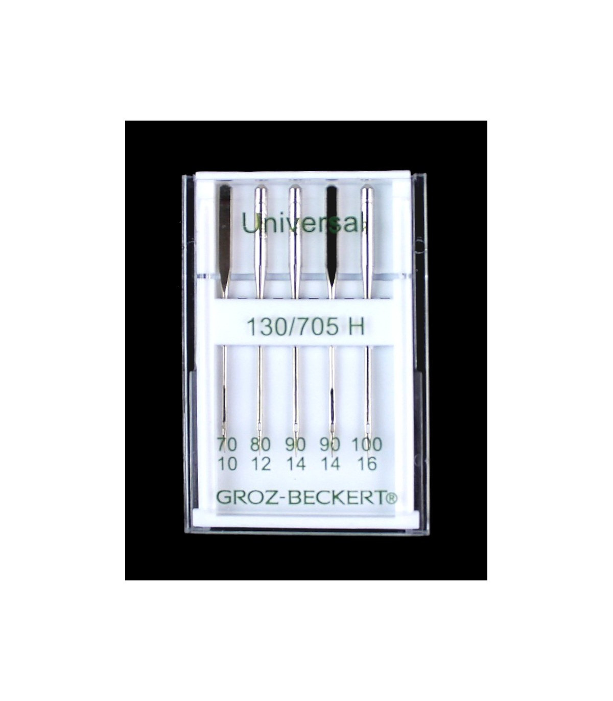 Set of GrozBeckert sewing machine needles / 70 80 90 100