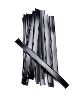 Double wire in strips 7.8 mm x 10 cm plastic-lined