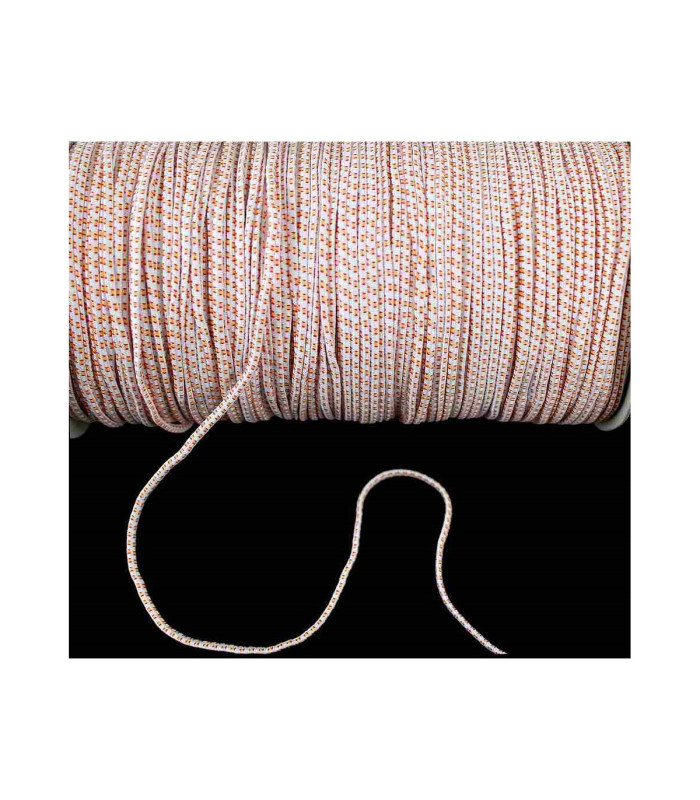Latex / polyester elastic cord 3 mm