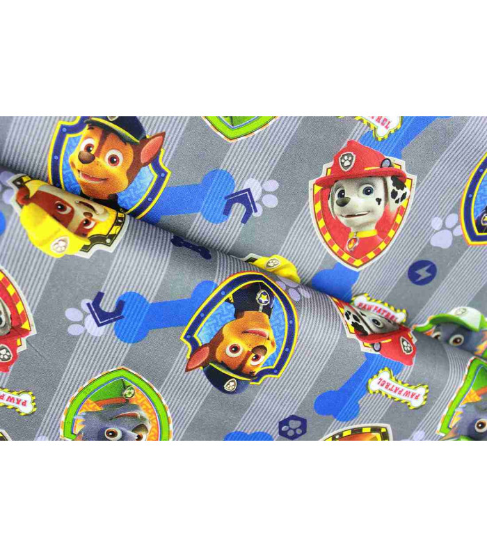 Tejido estampado Patrulla canina