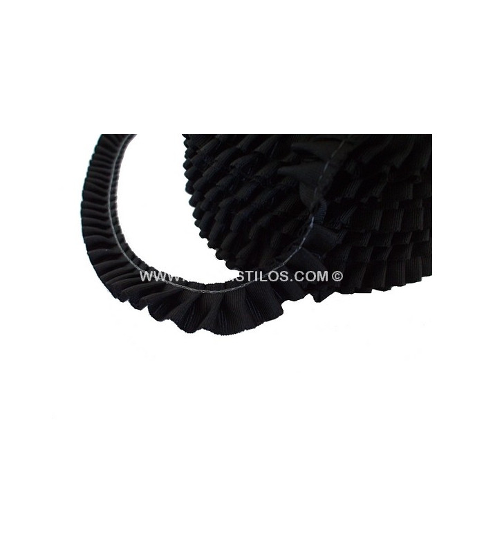 RUCHED TAFFETA 16 MM.