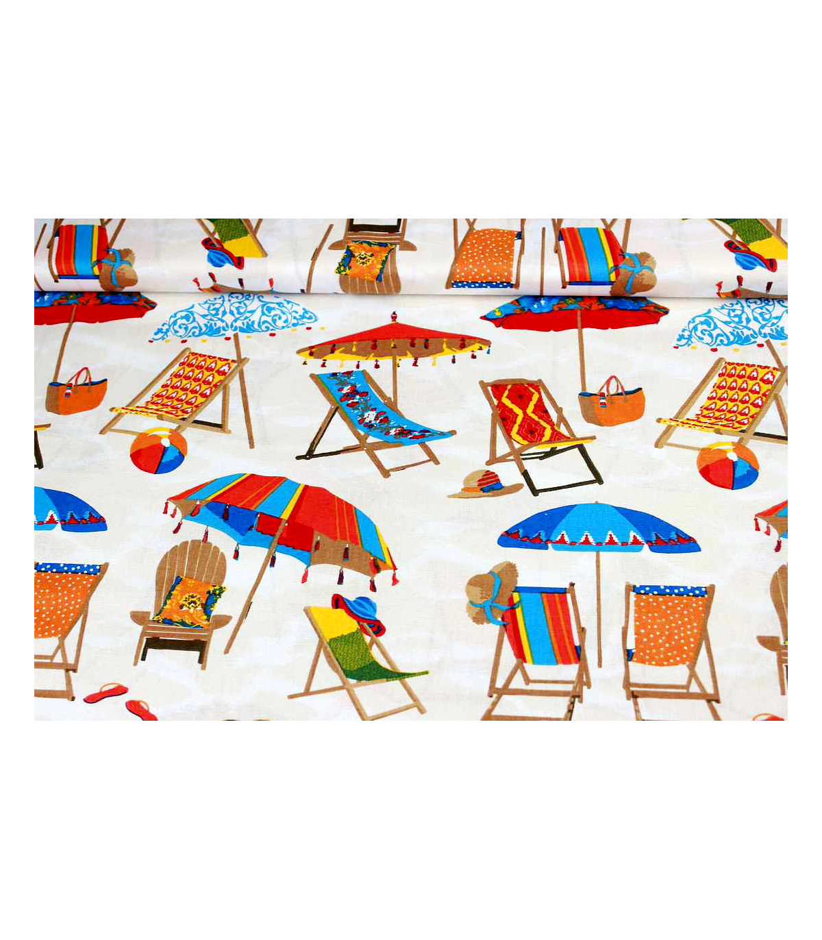 Summer print fabric 50 cms. x 1,50 mts. Cotton Fabric Materials for