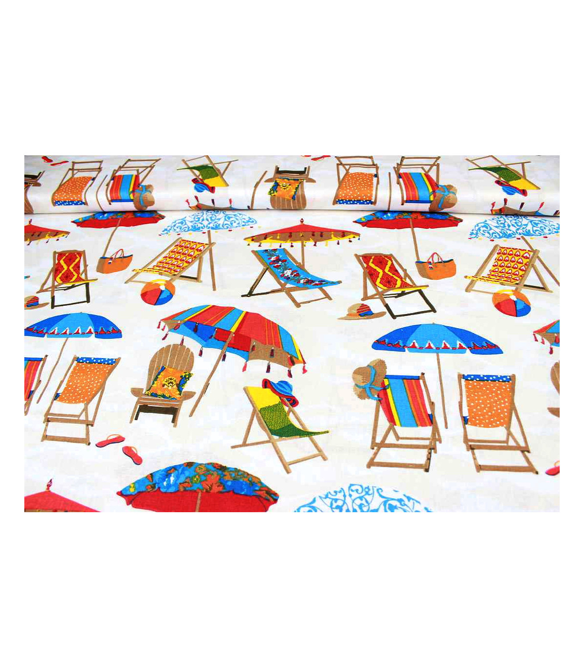 Summer print fabric 50 cms. x 1,50 mts. Cotton Fabric Materials for