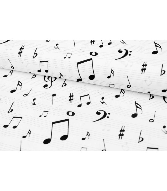 Tecido estampado Musical World