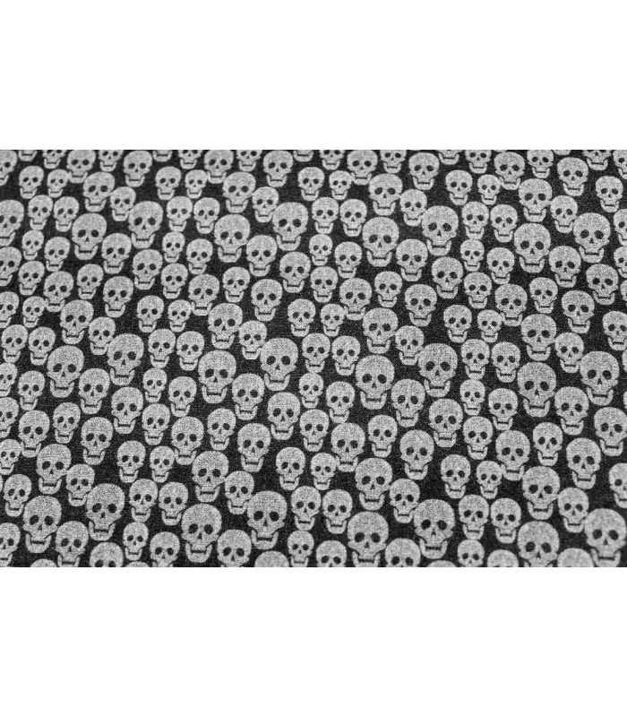 Tejido estampado CALAVERAS 100% algodón