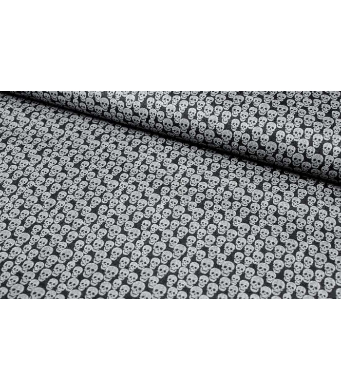 Printed fabric CALAVERAS 100% cotton
