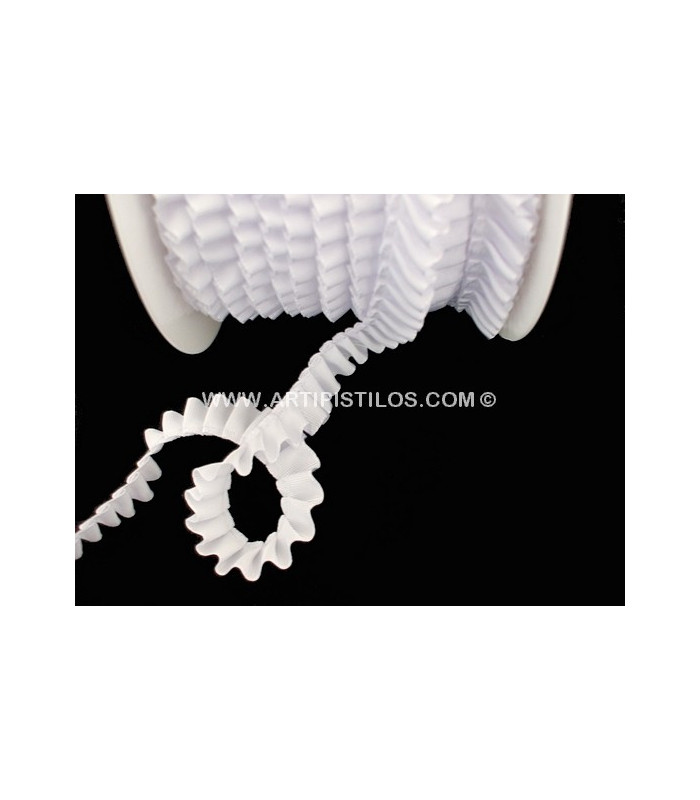 RUCHED TAFFETA 16 MM.