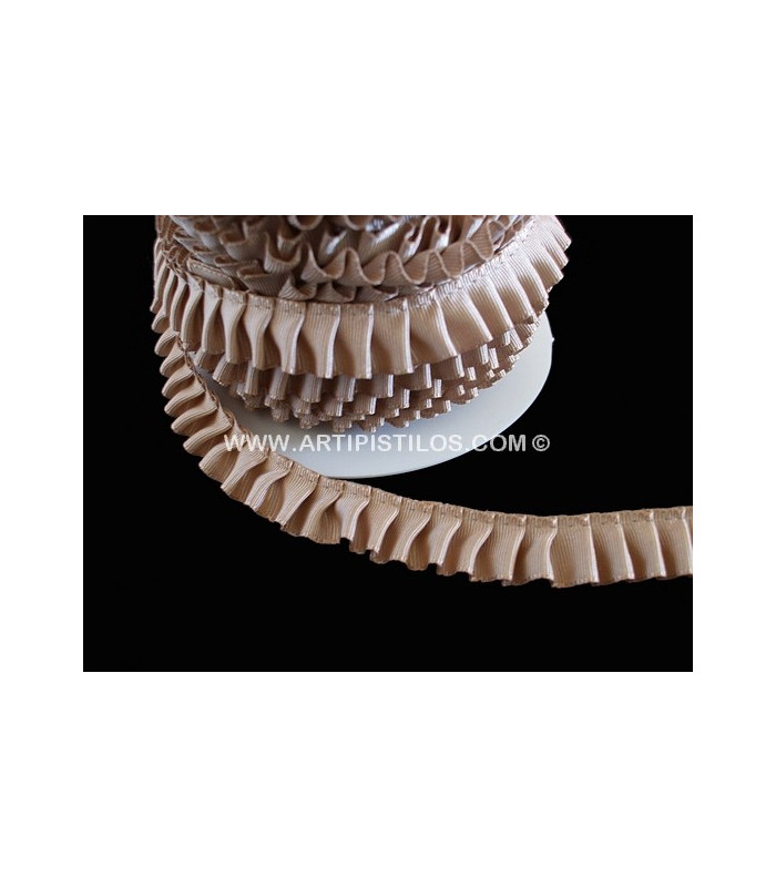 RUCHED TAFFETA 16 MM.