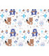 TELA DE ALGODÓN 100% CON MOTIVOS INFANTILES 1,60 X 1 M