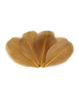 Goose feathers 5.5 - 7 cm bag of 10