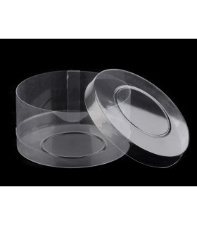 Caja Redonda De Plástico