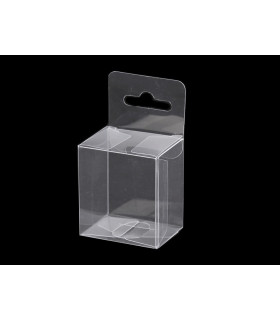 Transparent packaging box