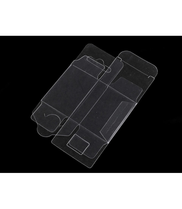 Transparent packaging box