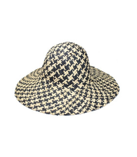 NATURAL RAFFIA HAT 40 cm