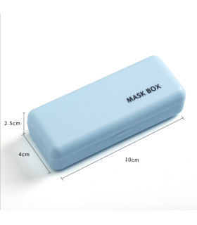 Funda Para Mascarilla 40mm X 25mm X 100mm Azul Claro - bolso