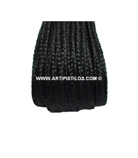 Raffia Braids 9 Mm. Negro 1 Metro De Largo X 9 Mm. De Ancho - colores para