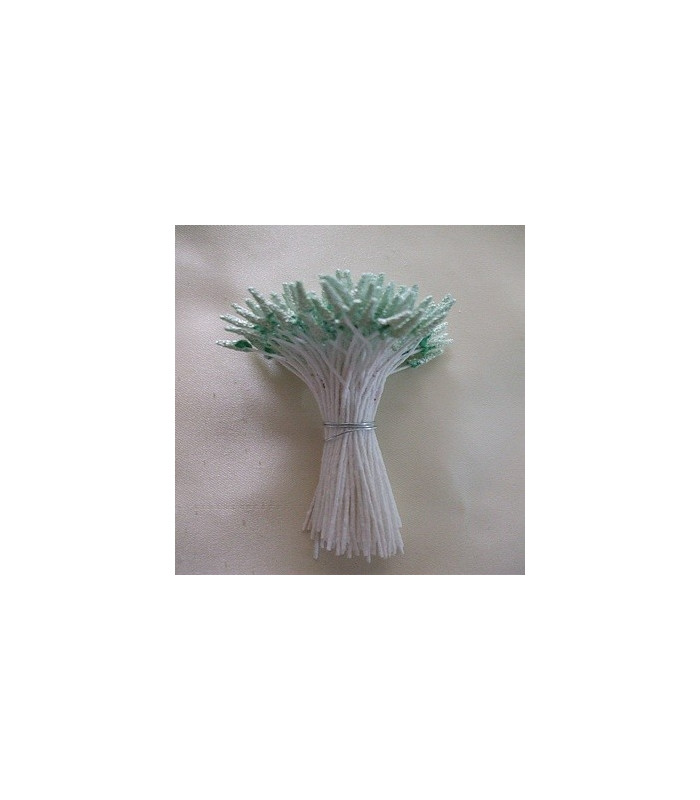 GRANULATED SPEARHEAD STAMEN GREEN