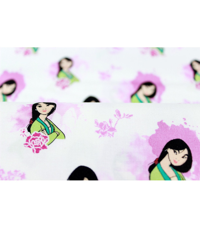 Tejido estampado "MULAN" 100% algodón
