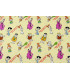 Printed fabric "LOS PICAPIEDRA" 100% cotton