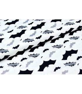 "BATMAN/MURCIELAGO" printed fabric 100% cotton 50 cms x 110 cms