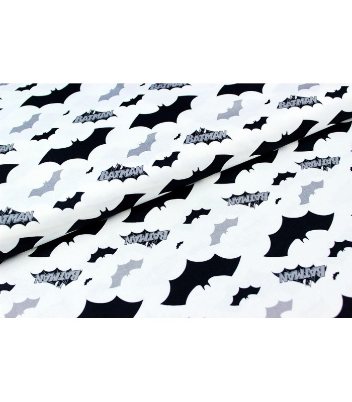 Tejido estampado "BATMAN/MURCIELAGO" 100% algodón