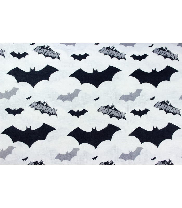 Tejido estampado "BATMAN/MURCIELAGO" 100% algodón