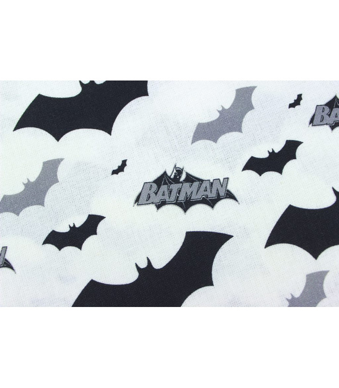 Tejido estampado "BATMAN/MURCIELAGO" 100% algodón