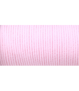 Cordão Elástico 3 Mm Rosa Claro