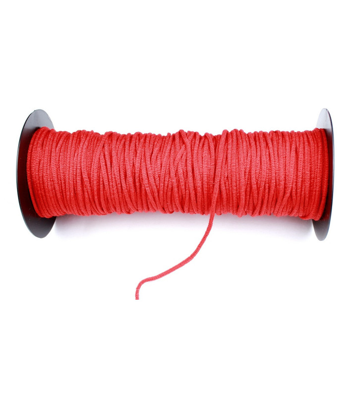 Cordón elástico suave de licra/poliester 3 mm