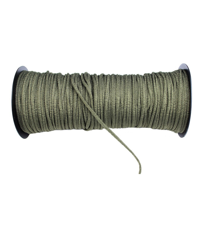 Cordón elástico suave de licra/poliester 3 mm