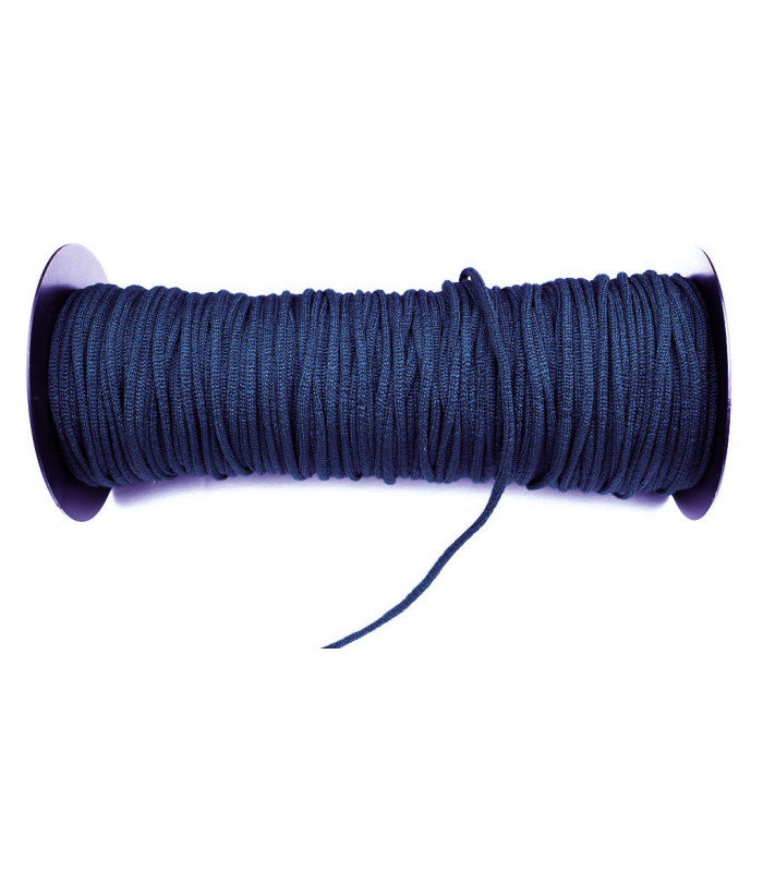Cordón elástico suave de licra/poliester 3 mm