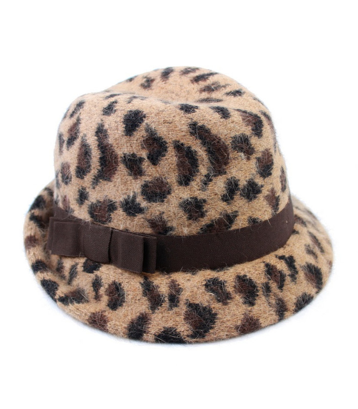 Sombrero señora angora/lana - Autoajustable