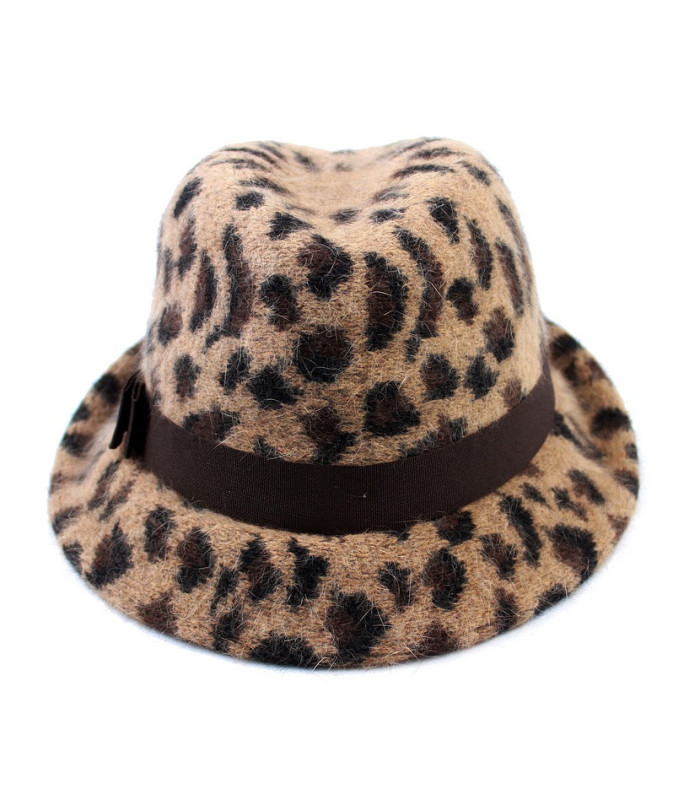 Sombrero señora angora/lana - Autoajustable