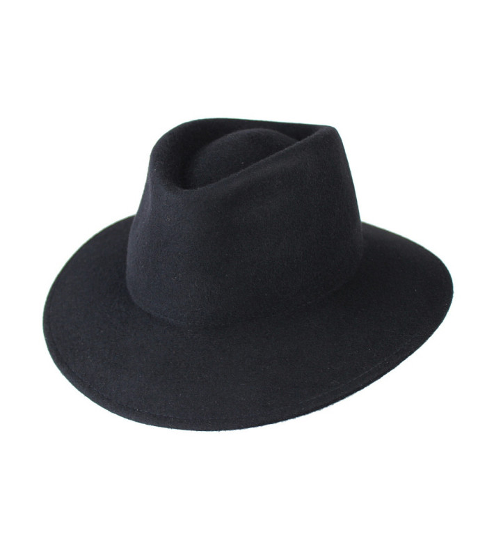 Lady's waterproof felt hat - Self-adjusting