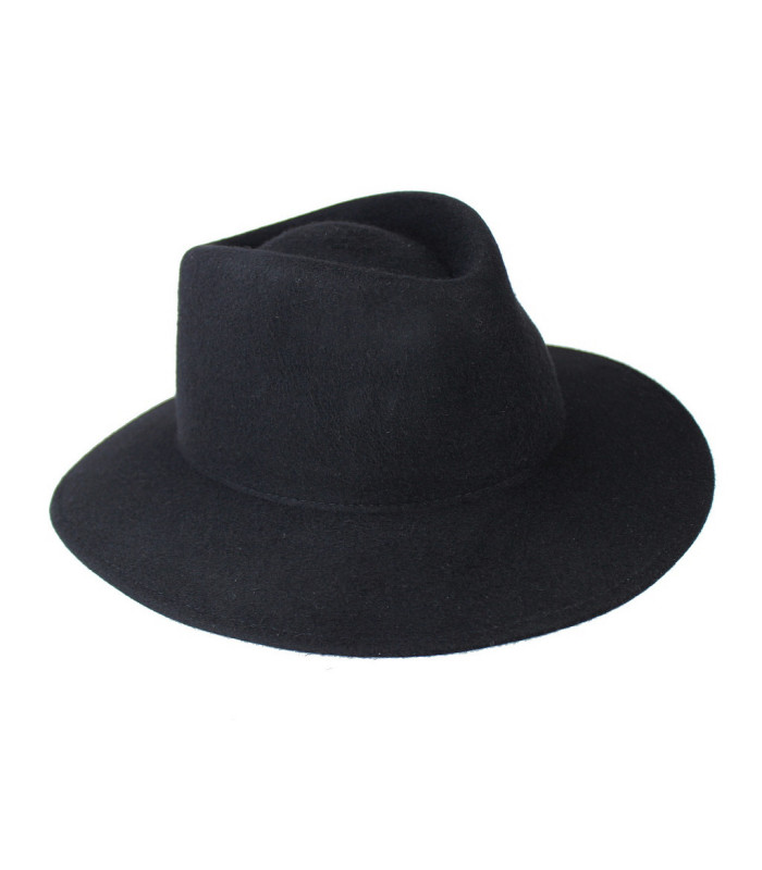 Lady's waterproof felt hat - Self-adjusting