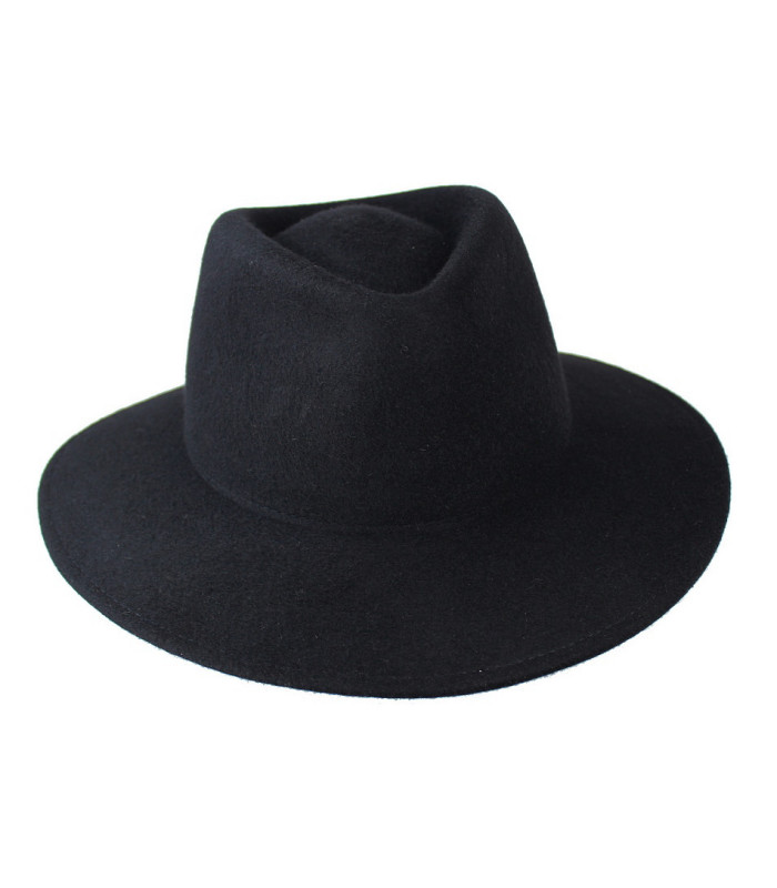 Lady's waterproof felt hat - Self-adjusting