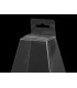 CAJA PLEGLABLE DE PLASTICO  11,5 x 11,5 x 16 cm