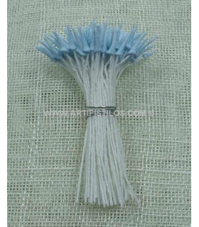 Pistilo Punta De Lanza Azul Claro 8 Cms. De Alto. Cabeza 1 Cm. X 3 Mm. - colores para