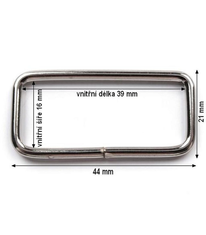 HEBILLA METÁLICA 21 x 44 mm