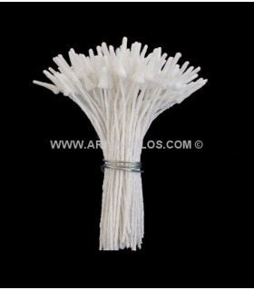 Pistilo Punta De Lanza Blanco 8 Cms. De Alto. Cabeza 1 Cm. X 3 Mm. - colores para